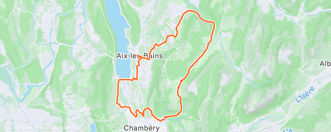 Map of the activity, La Marseillaise, c'est demain ❄️