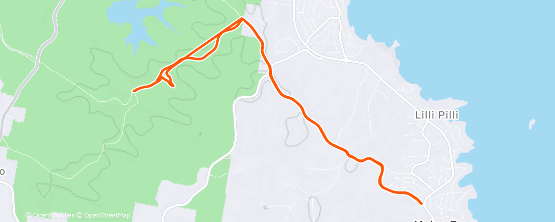 Карта физической активности (Morning Ride)