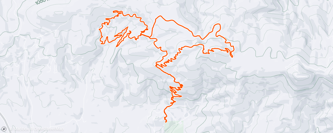 Map of the activity, Trying out a new trail head