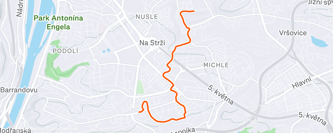 Карта физической активности (Na svařáček …)