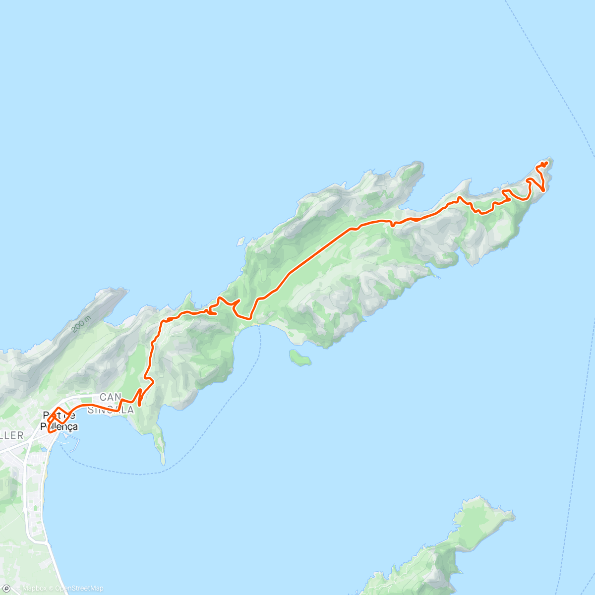 Map of the activity, To The Lighthouse