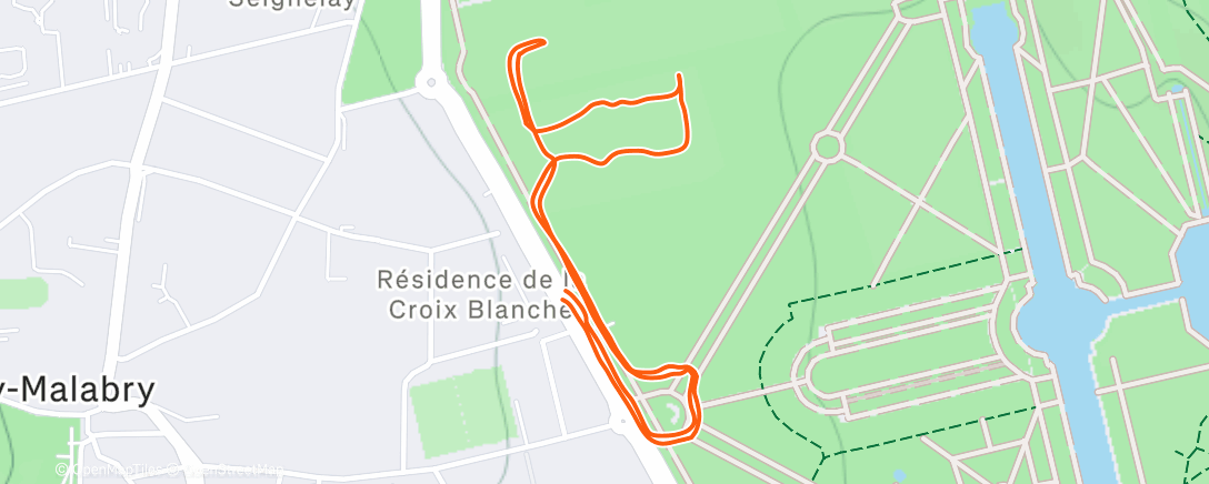 Map of the activity, Balade de Noël 🐾