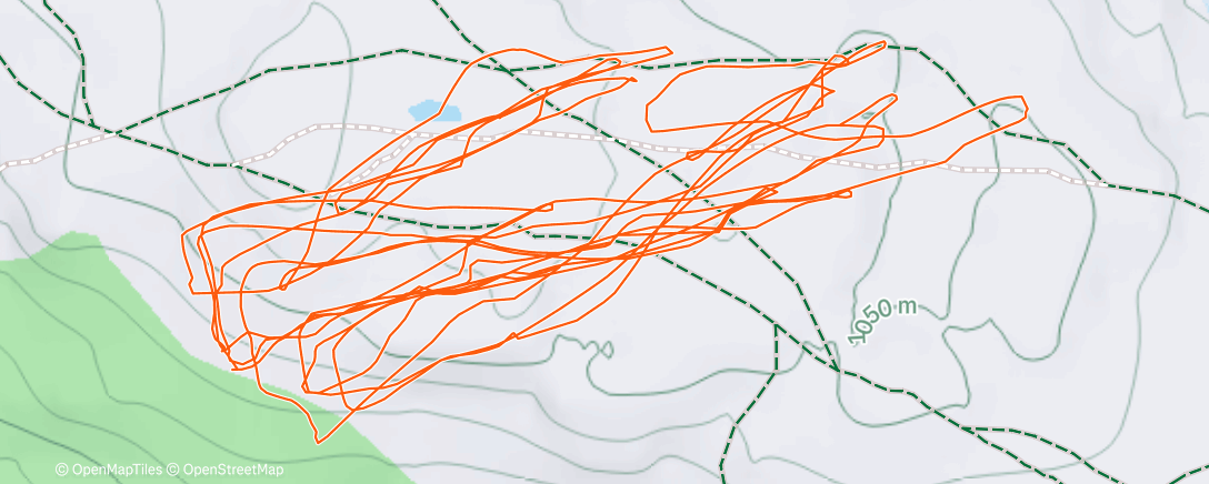 Map of the activity, Morning Kitesurf
