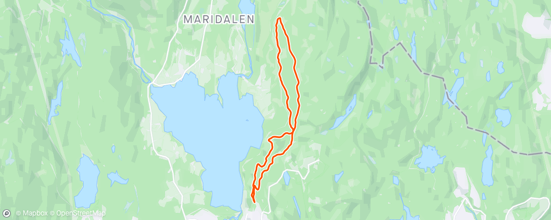 「Evening E-Mountain Bike Ride」活動的地圖