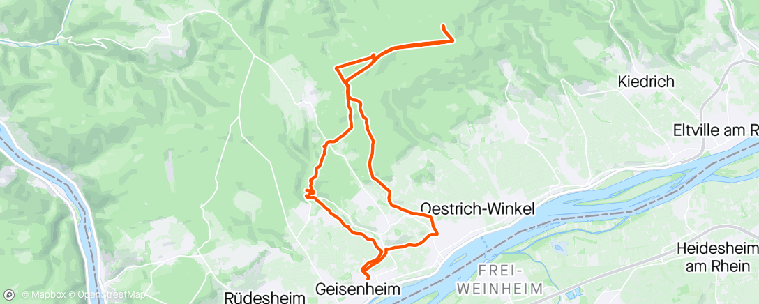 Map of the activity, Radgenusswandern ☀️