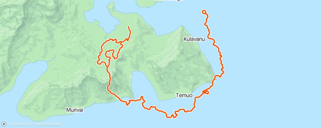 Map of the activity, Zwift - 3hrs Easy in Watopia