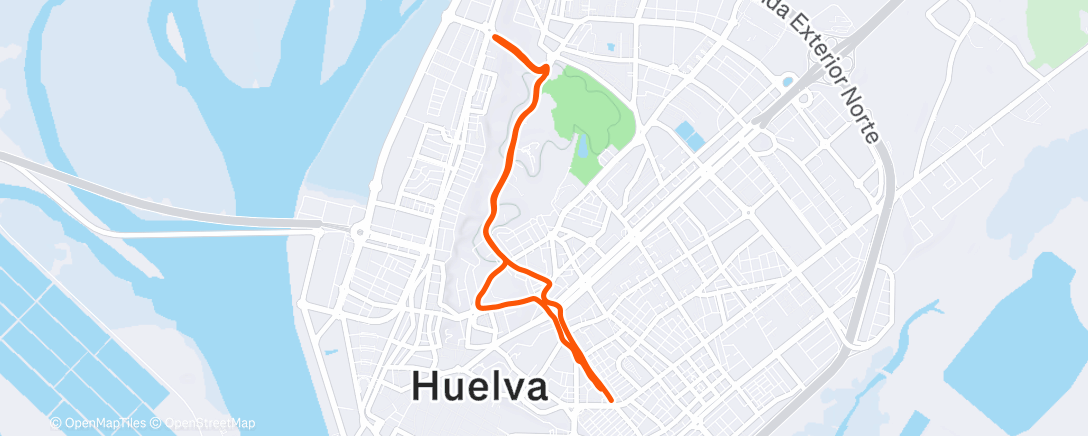 Map of the activity, Unas cuestecillas 🦦