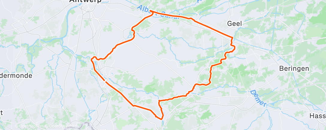 Map of the activity, 015