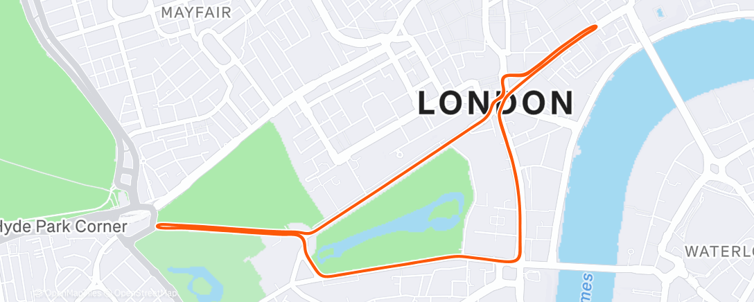 Map of the activity, Zwift - 02. Endurance Escalator [Lite] on Classique in London