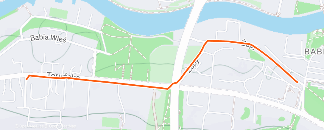 Карта физической активности (Afternoon Ride)