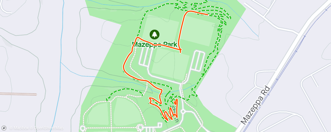 Map of the activity, Wow someone is out of shape!!!