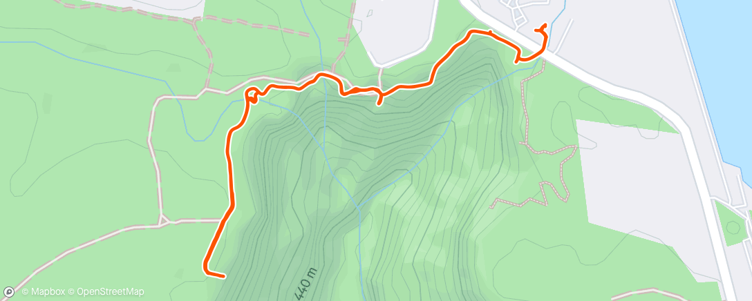 Map of the activity, Fitzroy Falls, Morton National Park