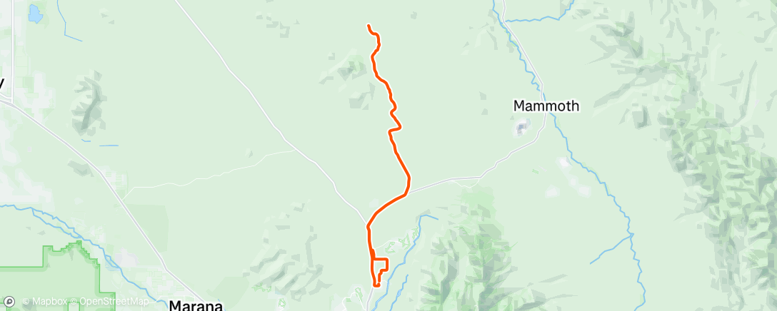 Map of the activity, Morning Ride