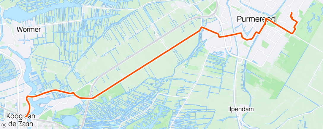 Map of the activity, Woon-werkverkeer/ Pendolarismo