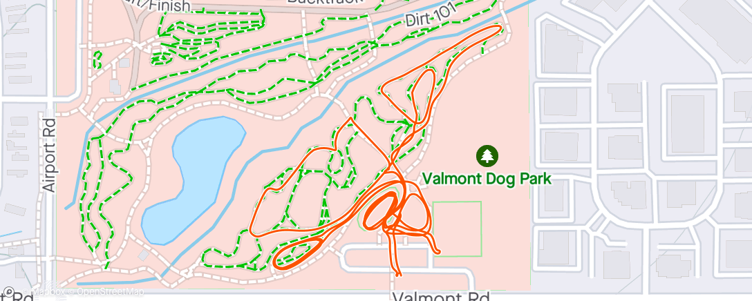 Map of the activity, Valmont with James
