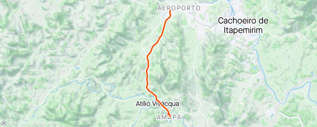 アクティビティ「Noite Passeio」の地図