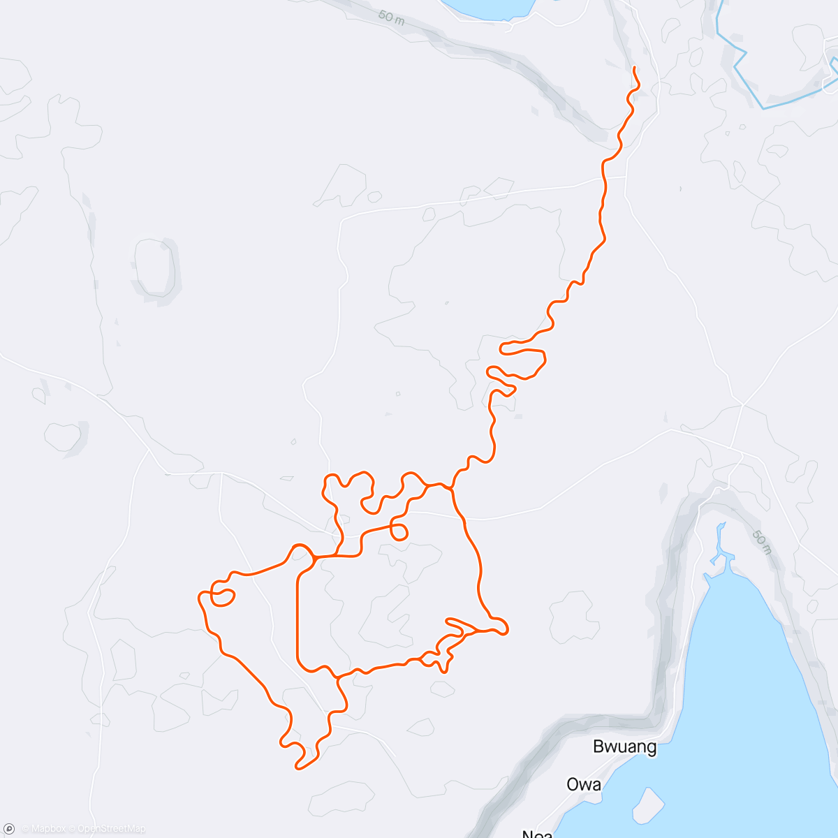 Map of the activity, 240423 XP Express & Lv71