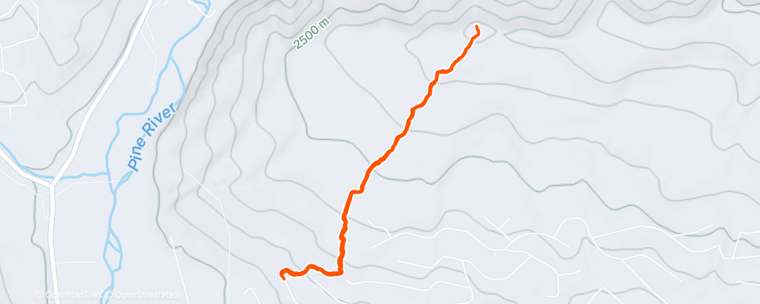 Peta aktivitas, First ridge visit of 2026