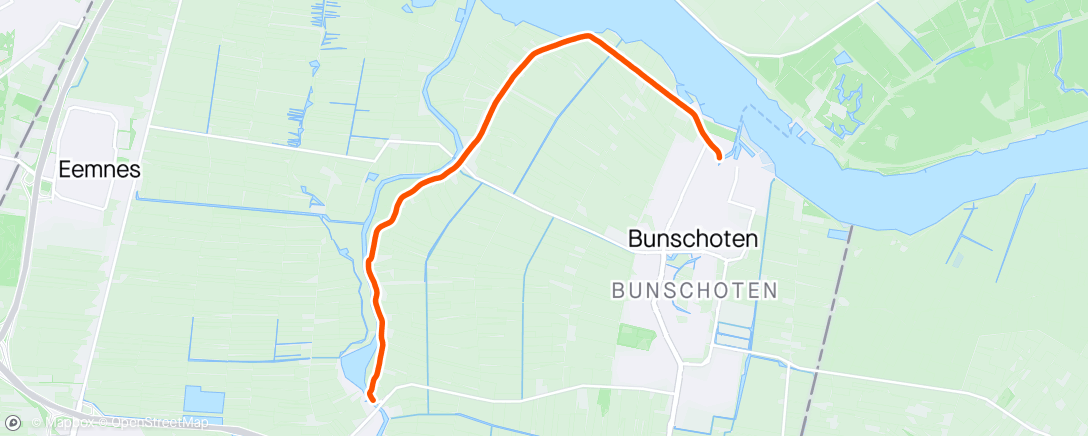 Map of the activity, Eemmeerloop '24 - laatste etappe
