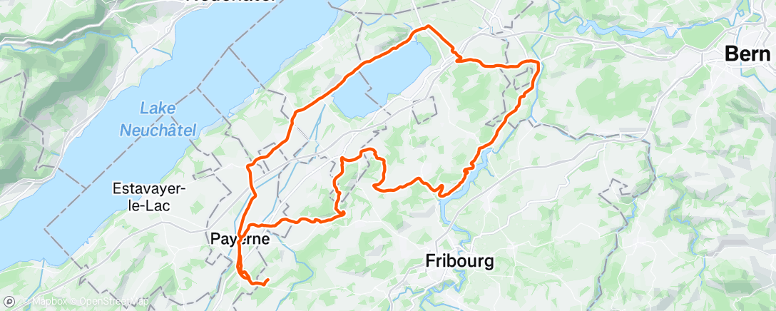 Map of the activity, Route / Avec la belle équipe et 1ère sortie en Canyon