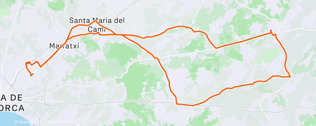 Map of the activity, ICC Plus salidita cortita y salvando el dia