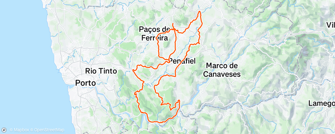 Карта физической активности (Volta de bicicleta matinal)