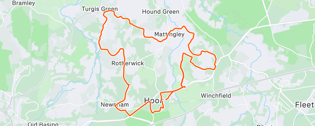 Map of the activity, LSR with McG and Robbins