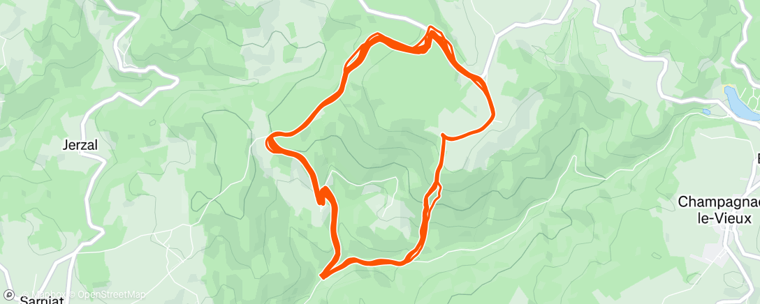 Map of the activity, Shuttle dreins avec le club