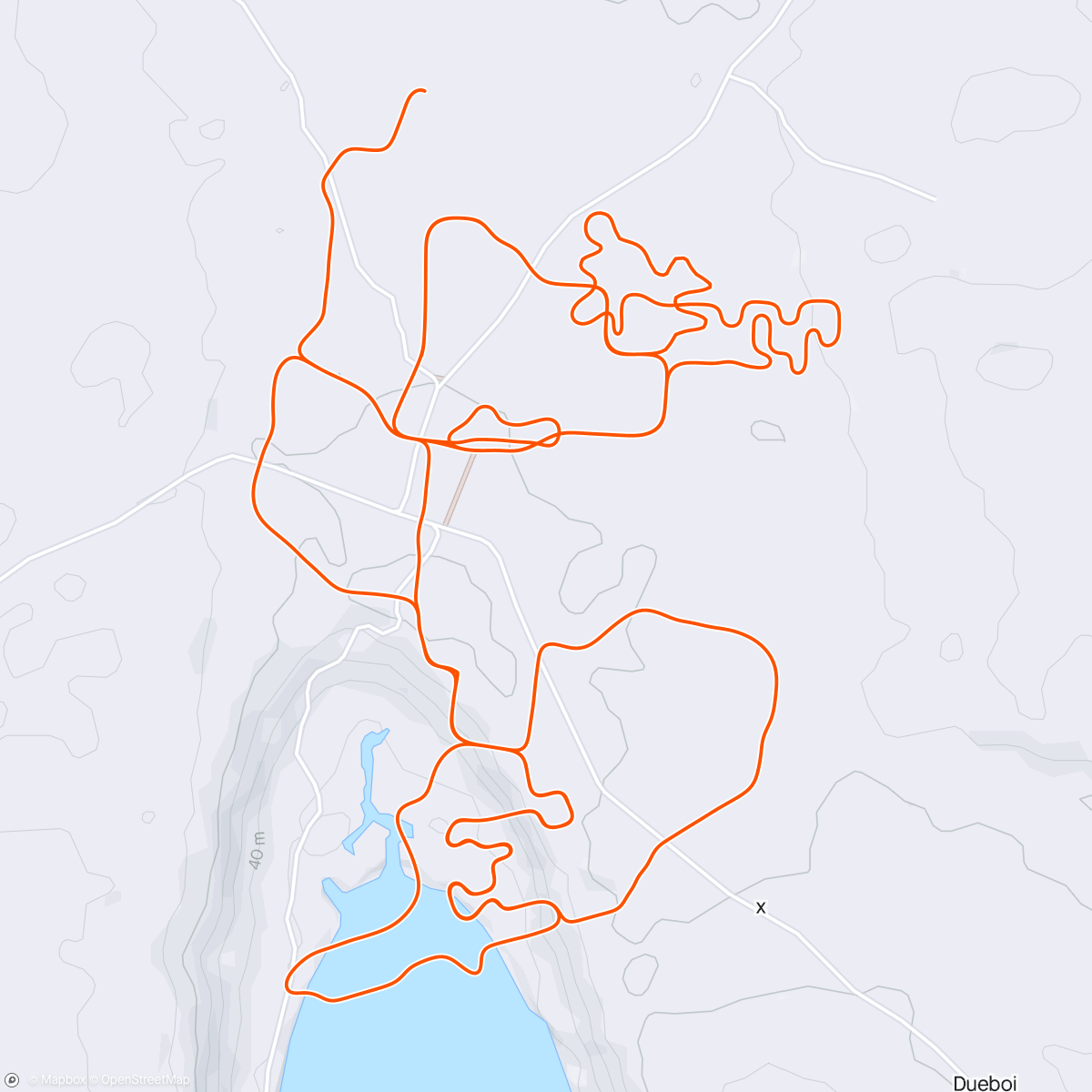 Map of the activity, Zwift - 02. Get In the Zone in Makuri Islands