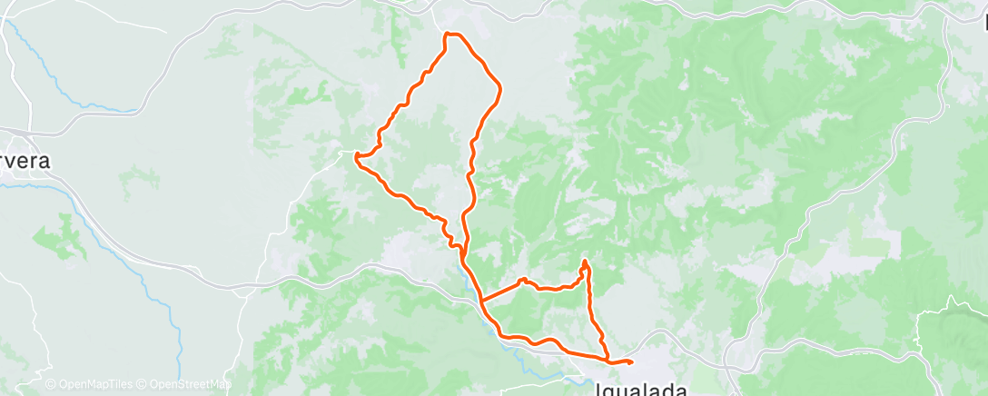 Карта физической активности (Pluja, no tornis en uns dies 🥲)