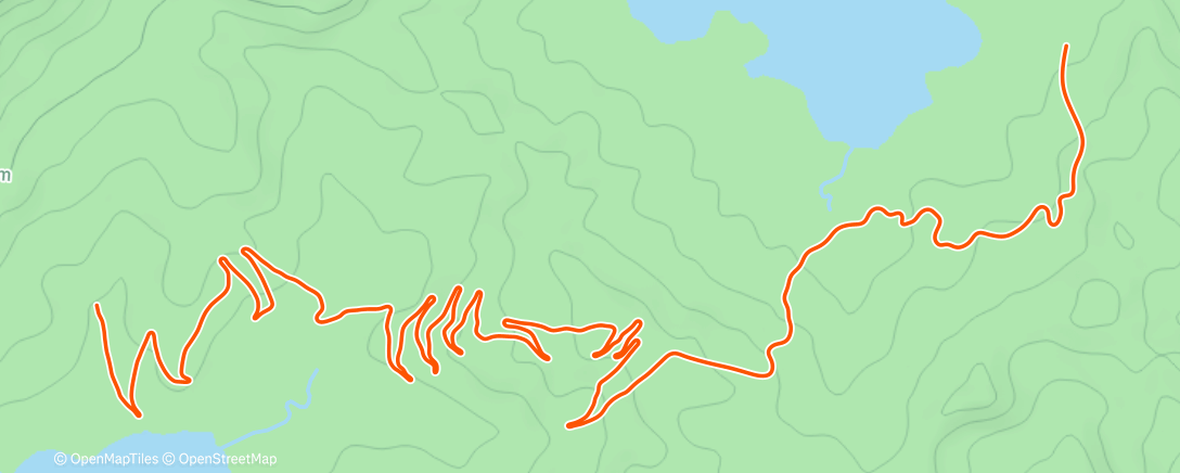Map of the activity, Zwift - Group Ride: Moonglu CC - The Alpe