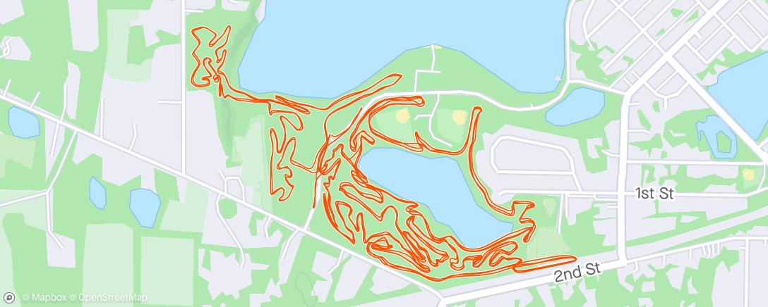 Map of the activity, Tempo