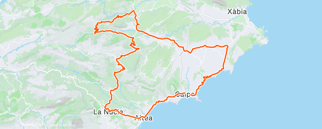 Карта физической активности (Calp #3)