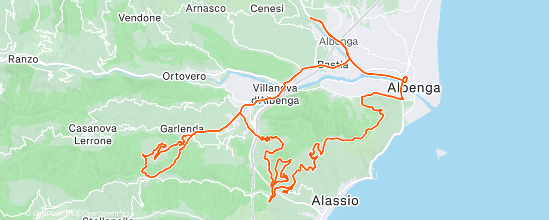 Map of the activity, MLSS per pausa pranzo