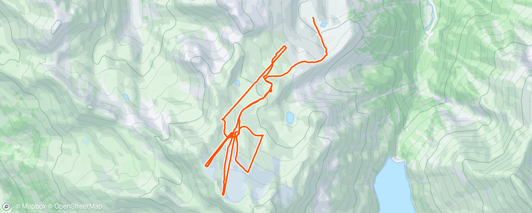 Map of the activity, TUI miniski- dag 3- laatste dagje skiën in Kaprun met windkracht 8 😬⛷️❄️
