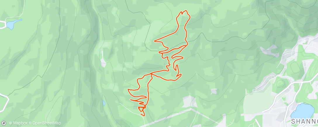Map of the activity, Master 30+ ride