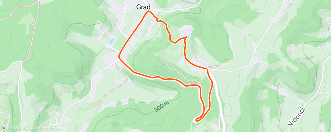 Map of the activity, Family Walk od Platane do Platane 😉❤️👌