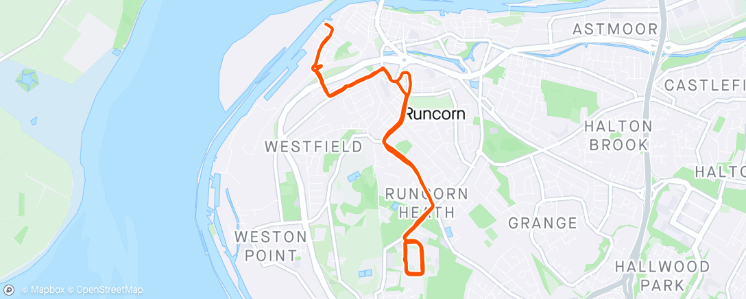 Map of the activity, Quality long run 1 workout - that was tougher than I was expecting, but job done ✅