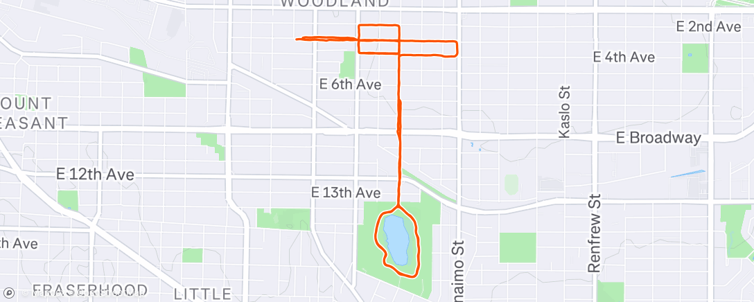 Map of the activity, I can tell … 🍩 🍫 🍷 🍟 🍺 🌮