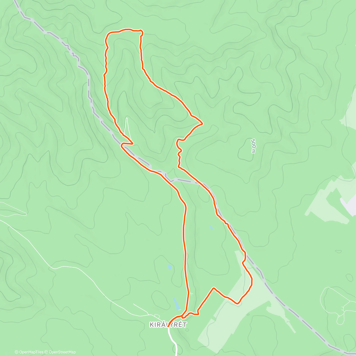 Map of the activity, Foltán-kereszt