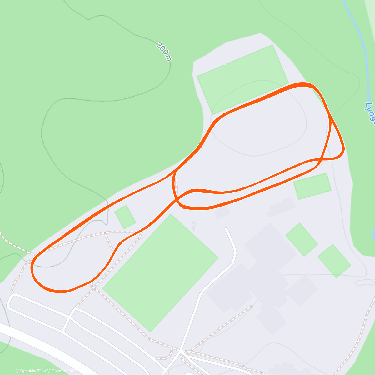 Map of the activity, Noen rolige runder