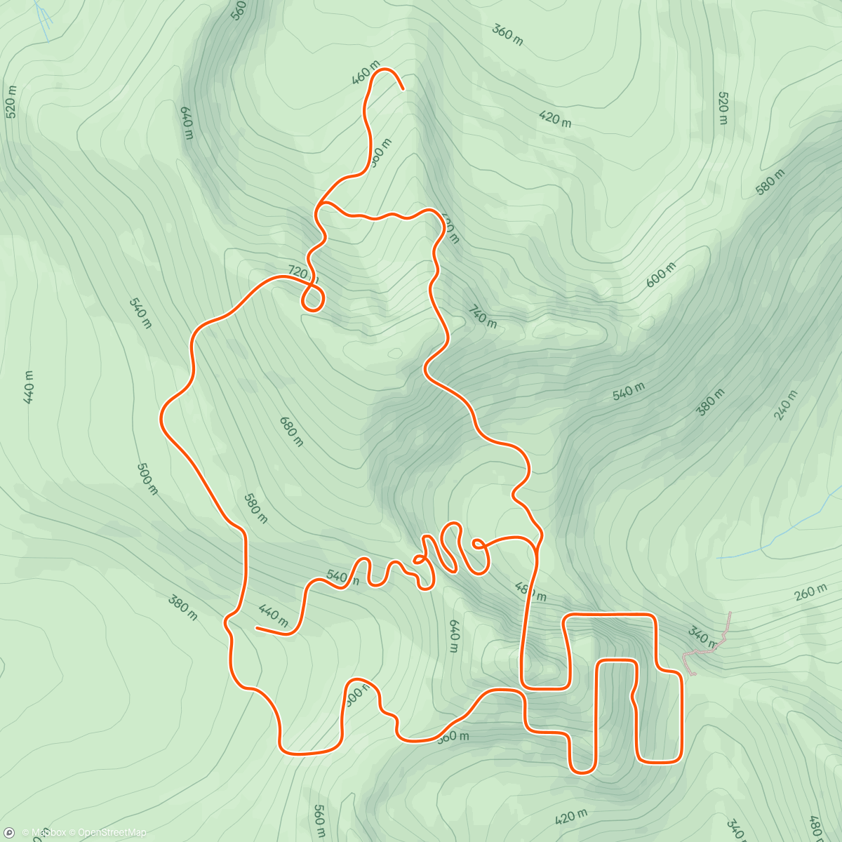 Map of the activity, Zwift - 45min Riders Choice in Scotland