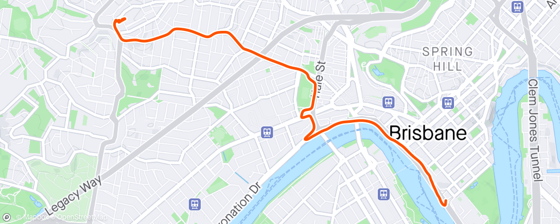 Map of the activity, That felt like max effort 🥵