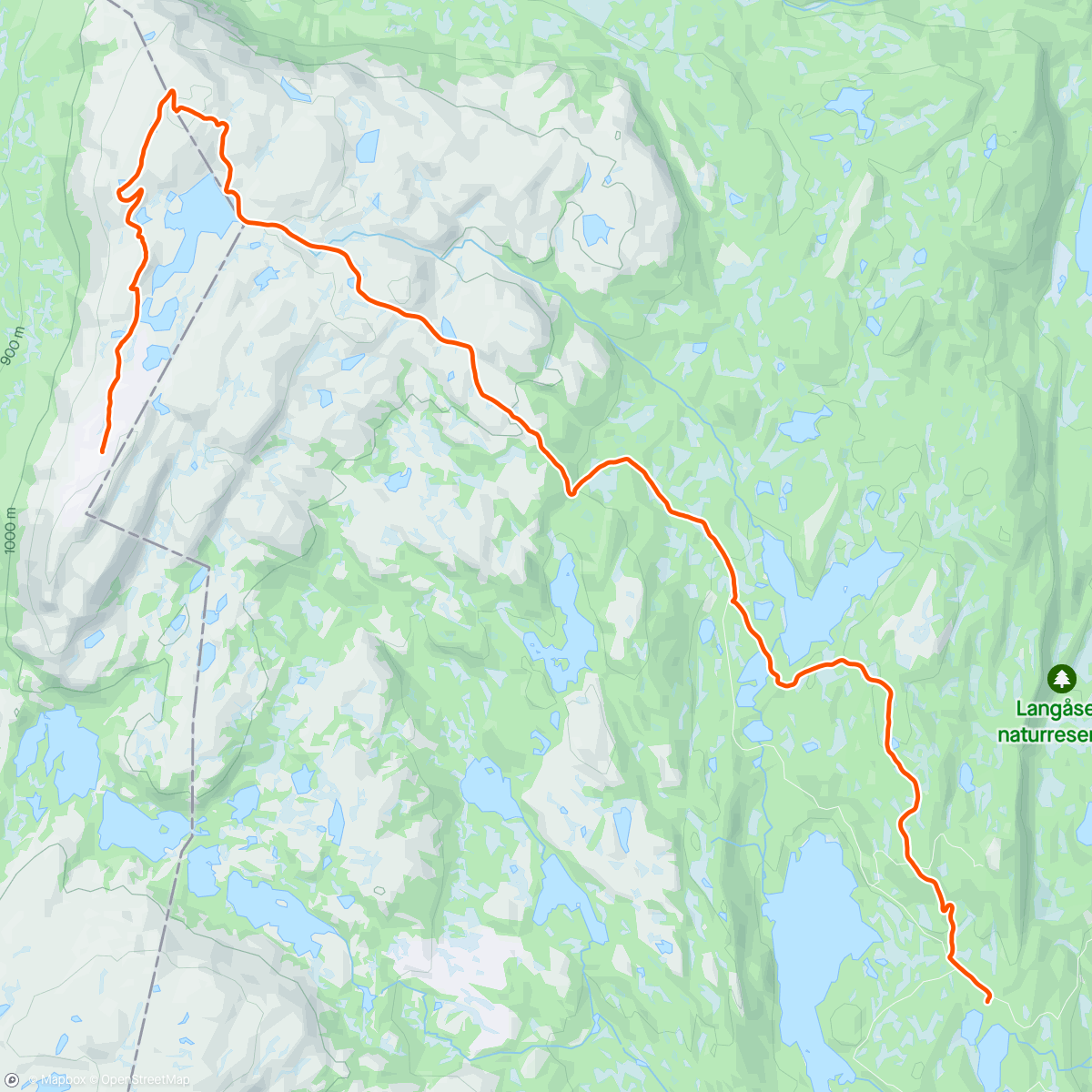 Map of the activity, Blenuten og Åklinuten