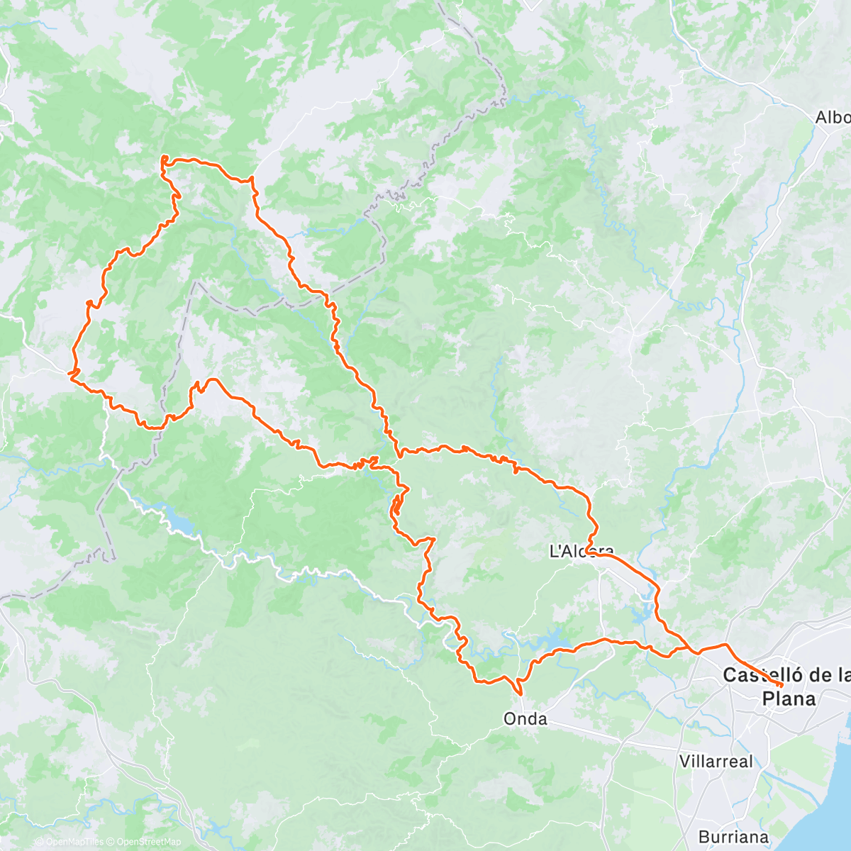 Map of the activity, SCR Day 5 - Big day got up for that one
