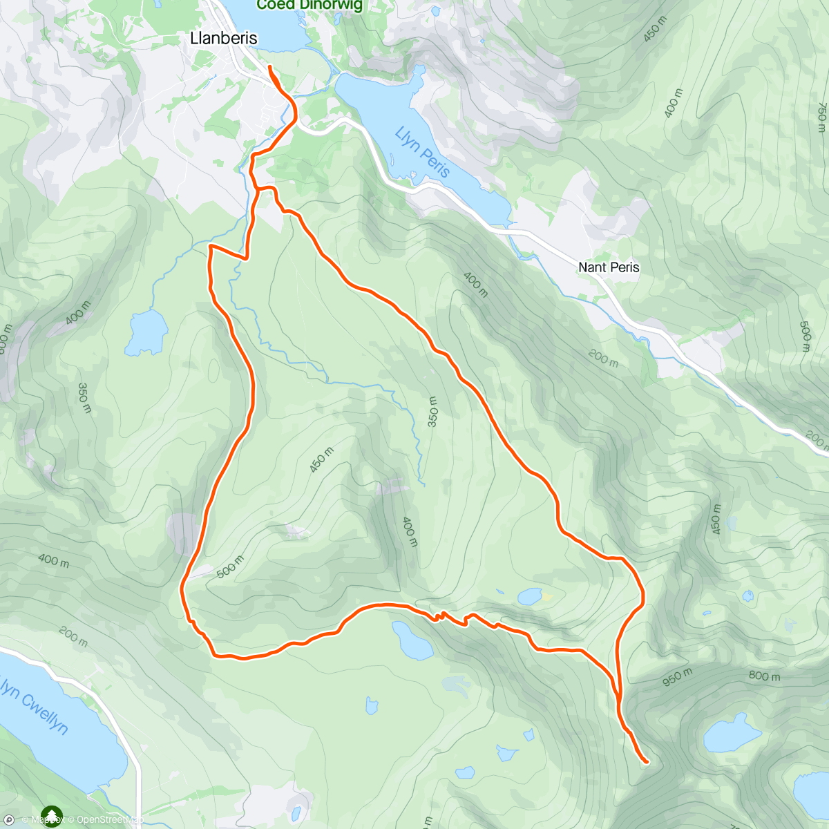 Map of the activity, One for the road