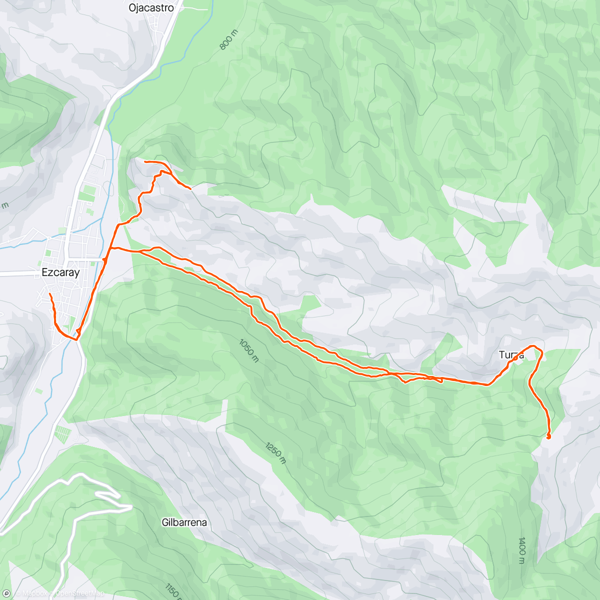 Карта физической активности (Ezcaray-Turza-Bonicaparra-La Picota de San Torcuato-Ezcaray)