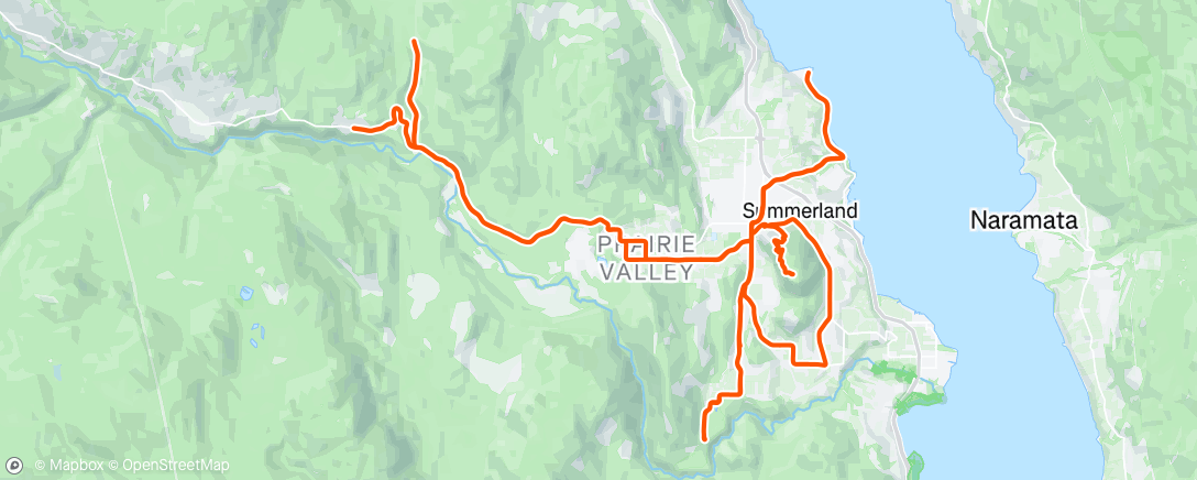 Map of the activity, 3x8min