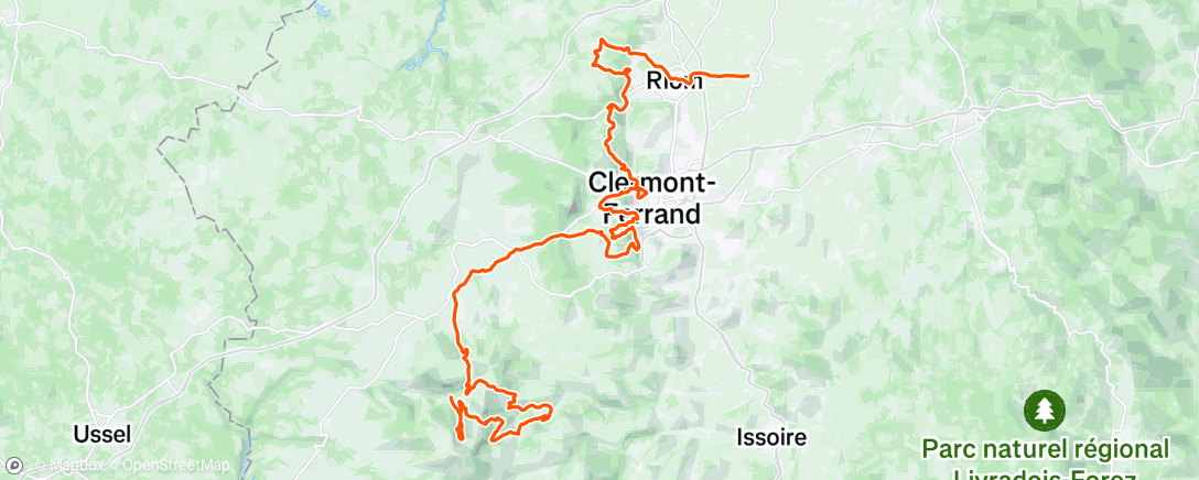 Map of the activity, TDF STAGE 10