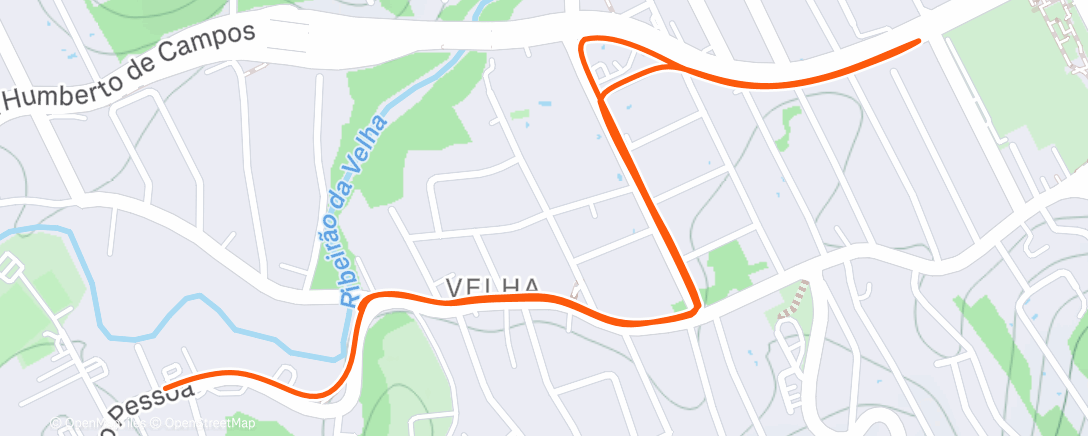 Карта физической активности (Corrida matinal)